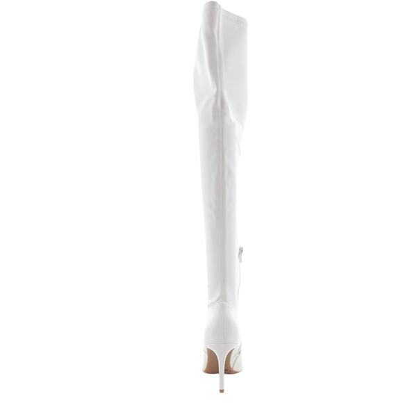 Jessica Simpson Women's Abrine Over The Knee Boots White Size 10 - Picture 5 of 5